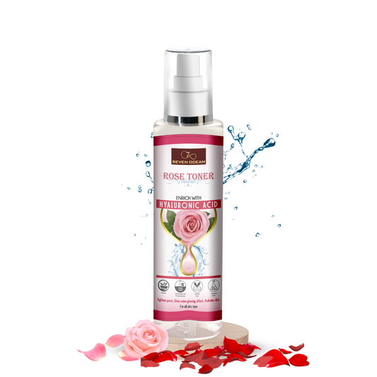 Seven Ocean Rose Toner - 100% Natural