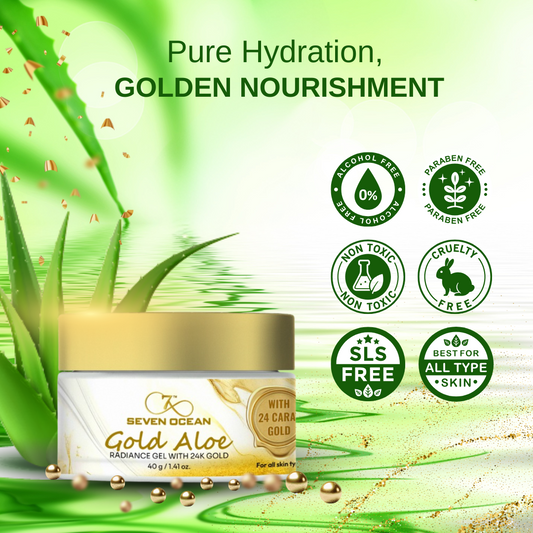 Seven Ocean Gold Aloe Radiance Gel