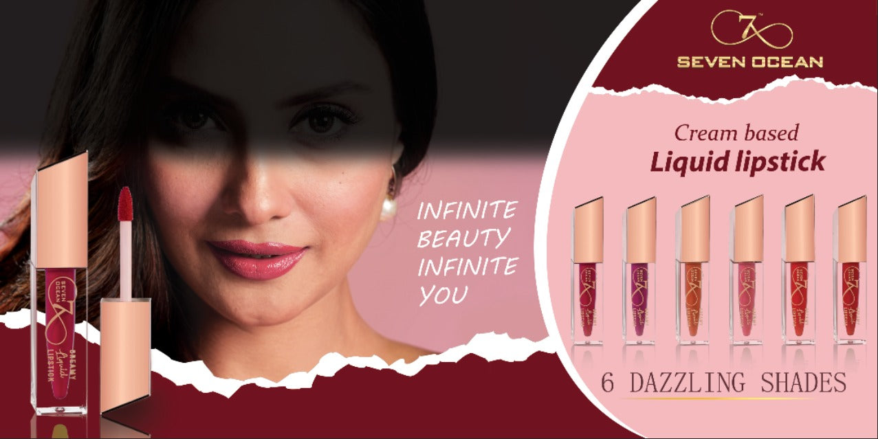 Seven Ocean Creamy Liquid Lipstick - Red Shot