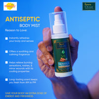 Antiseptic Body Mist SKINOVA with Aloe Vera Extract