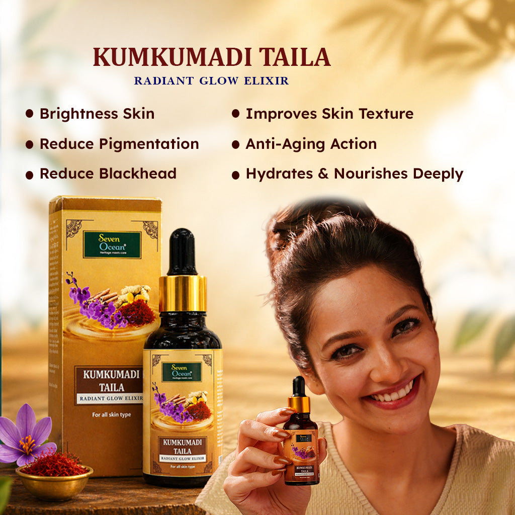Seven Ocean- Kumkumadi Taila For Glowing Skin