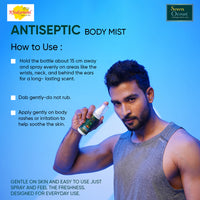 Antiseptic Body Mist SKINOVA with Aloe Vera Extract