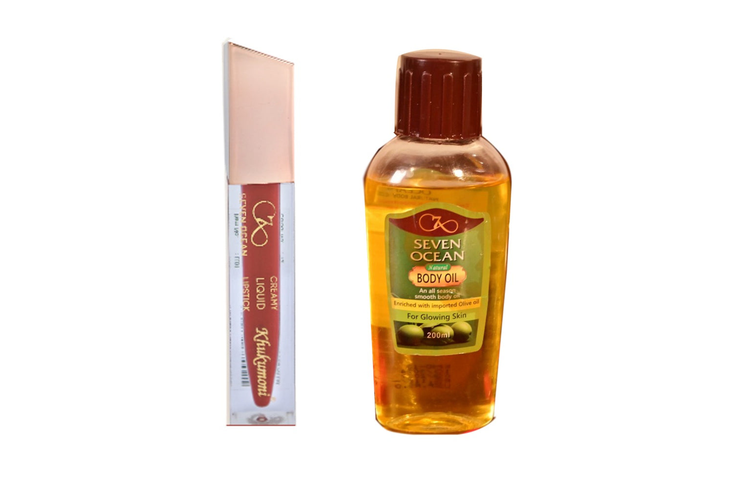 Secret Crush Lipstick With Natural Body Oil [200ml]- Pack Of 2 Combo