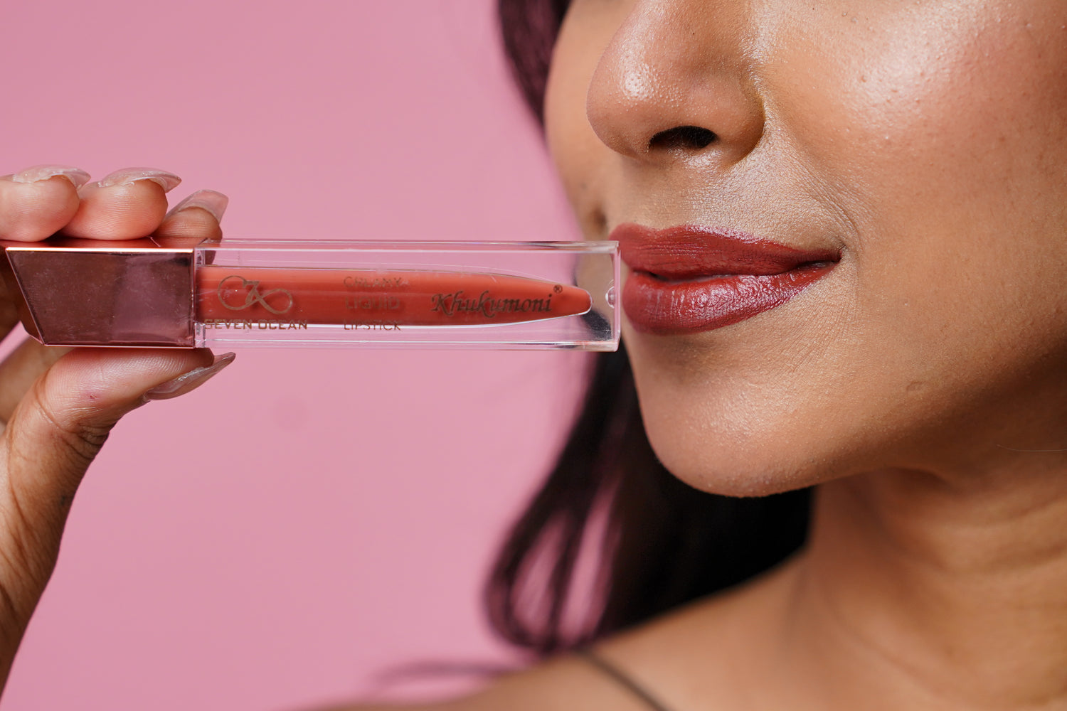 Creamy Liquid Lipstick - Coffee Brown