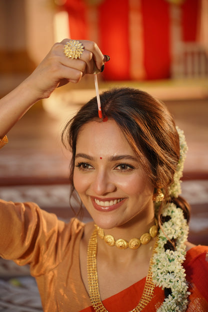 Khukumoni Premium Liquid Orange Sindoor