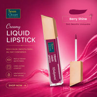 Berry Shine Lipstick + Natural Body Oil (200ml) Combo