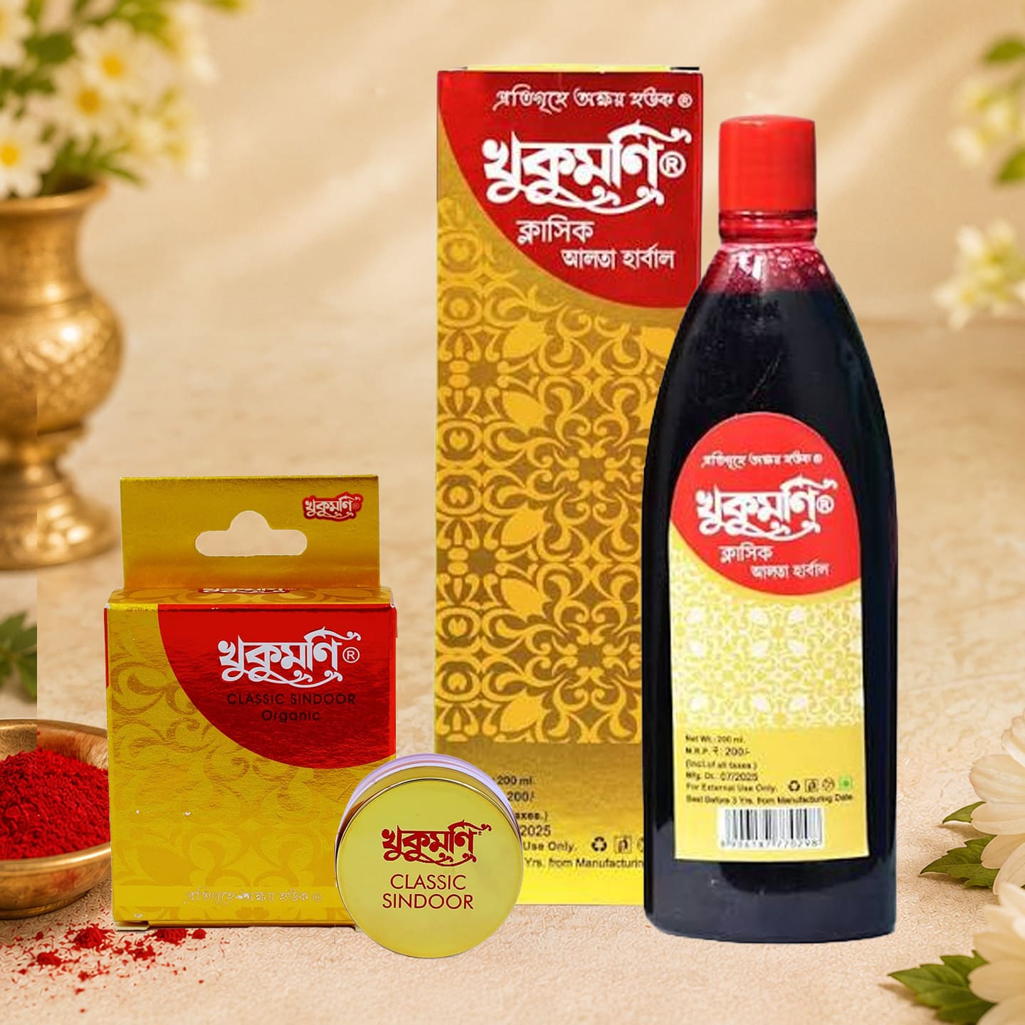 Classic Herbal Alta & Classic Red Sindoor