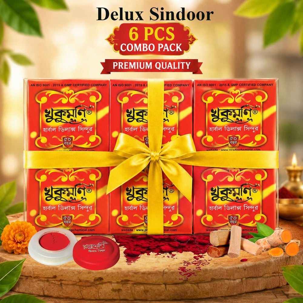 Delux Sindoor Combo Pack (6 Pcs.)
