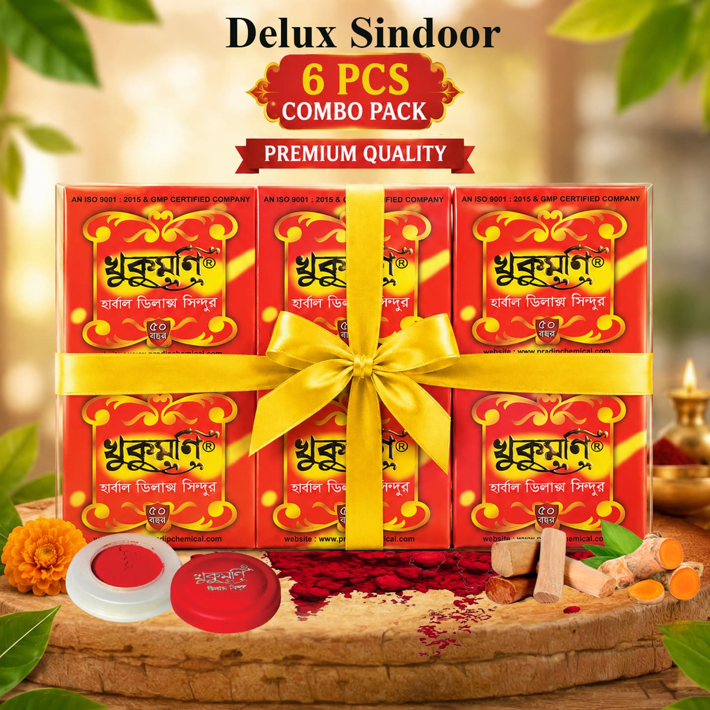 Delux Sindoor Combo Pack [6 Pcs.]
