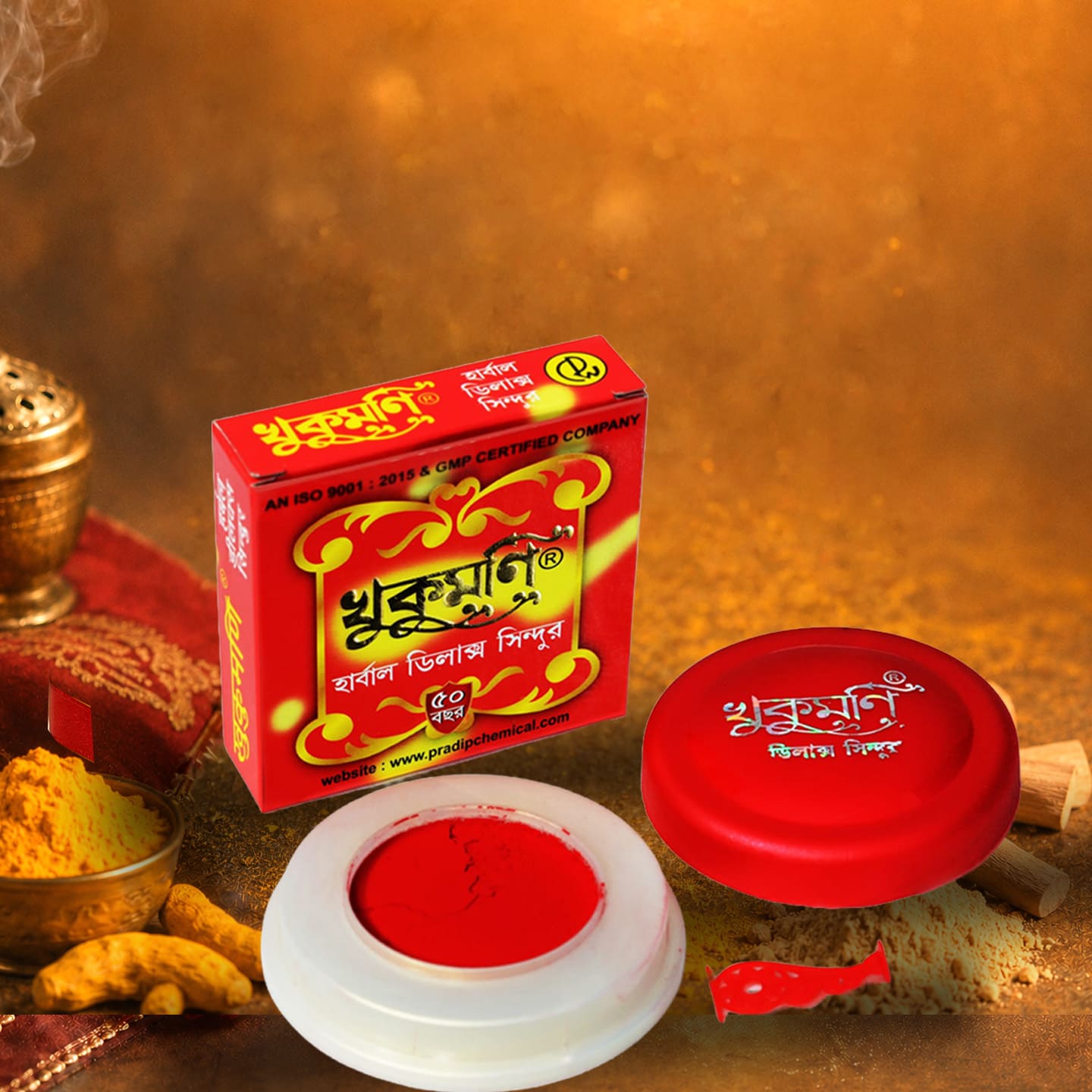 Traditional Beauty Combo – 50ml. Herbal Alta + Delux Red Sindoor + Exclusive Maroon Sindoor