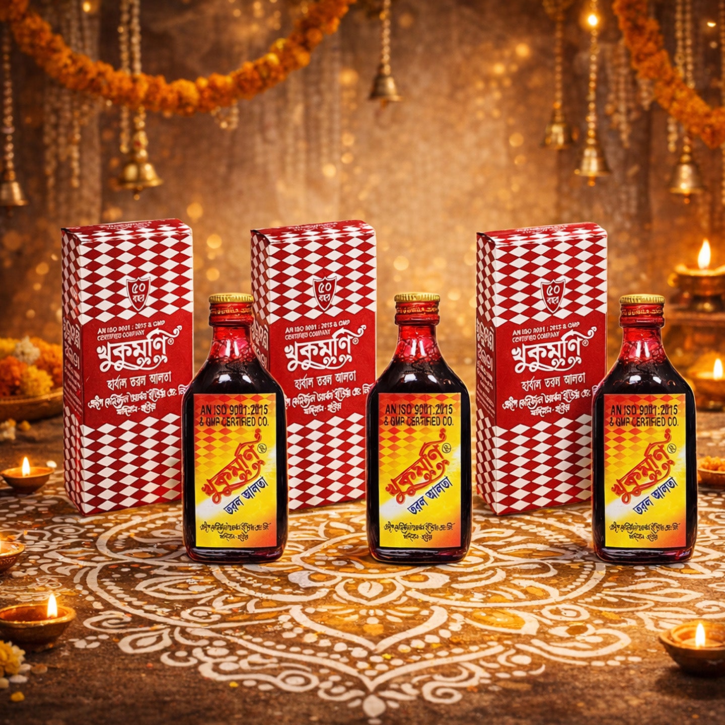 Khukumoni Red Alta Big (3Pcs)