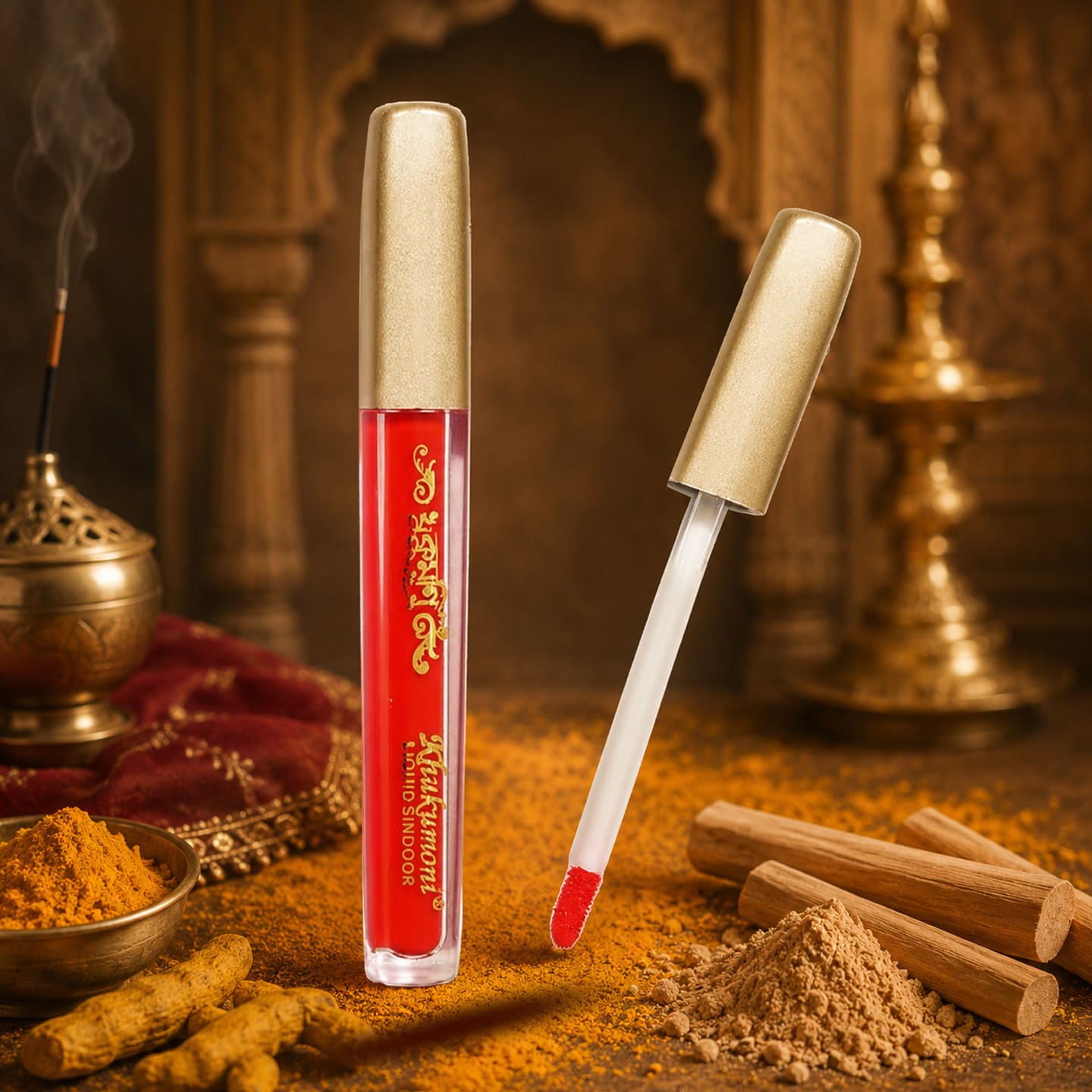Premium Liquid Orange Sindoor
