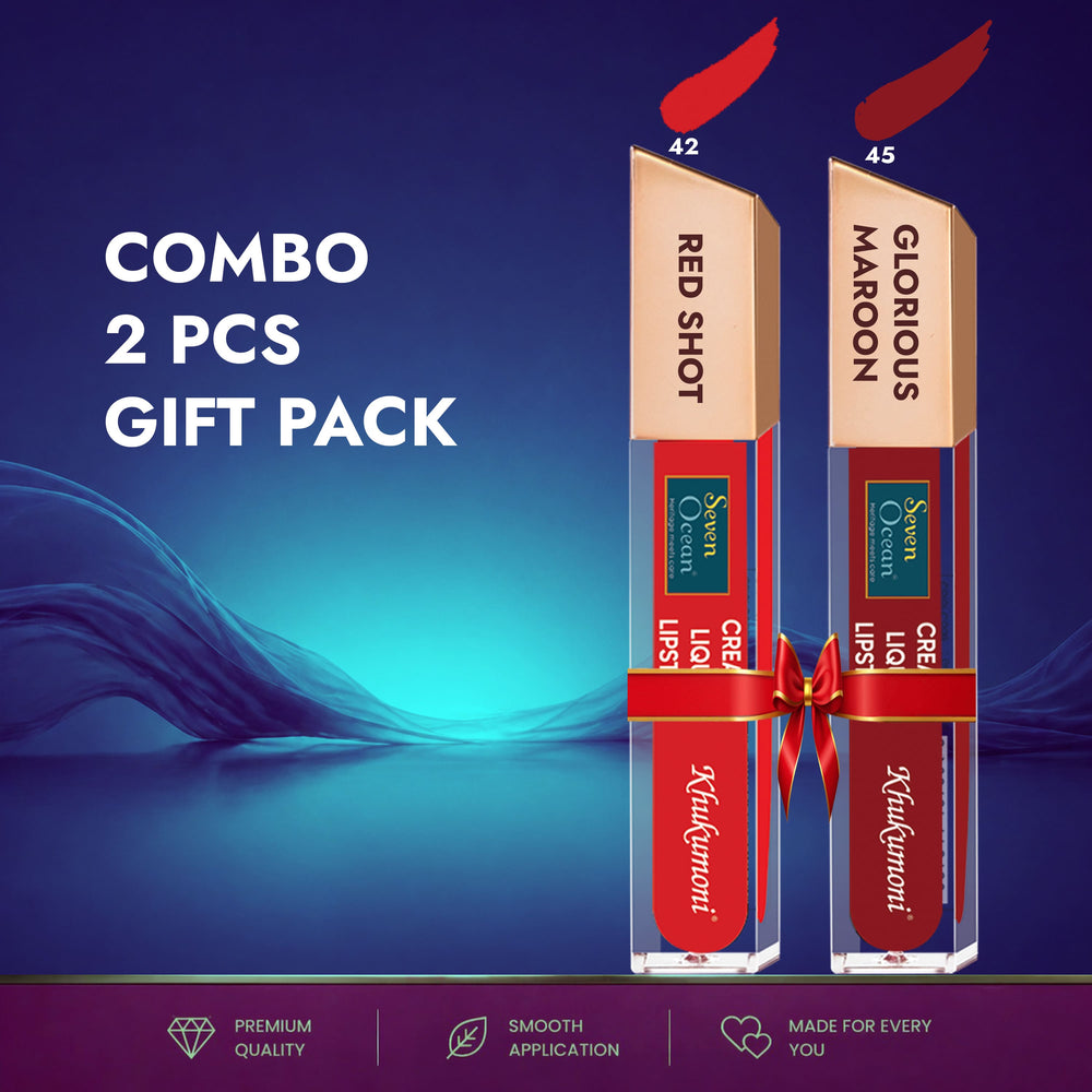 Red Shot + Glorious Maroon Sindoor Combo
