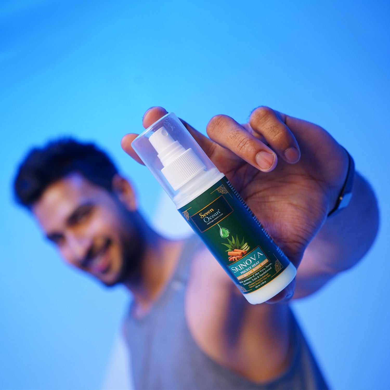 Antiseptic Body Mist SKINOVA with Aloe Vera Extract