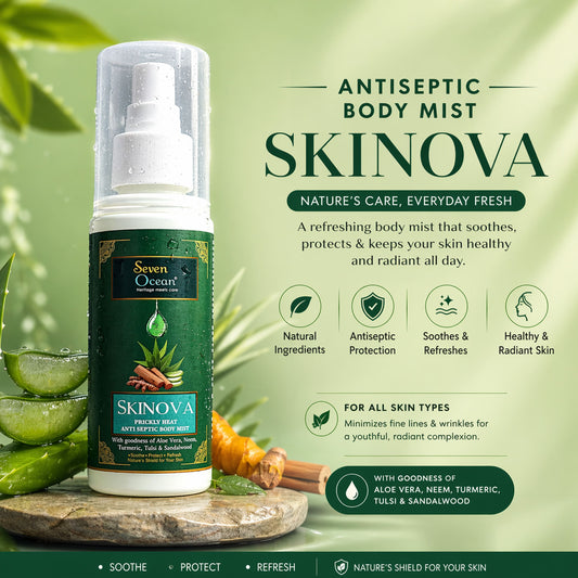 Antiseptic Body Mist SKINOVA with Aloe Vera Extract