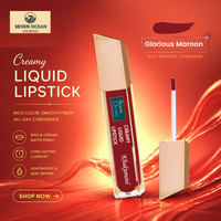Creamy Liquid Lipstick - Glorious Maroon