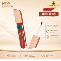 Creamy Liquid Lipstick - Coffee Brown