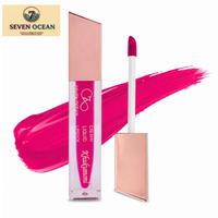 Creamy Liquid Lipstick - Hot Pink + Coffee Brown- Combo 2 Pcs Gift Pack