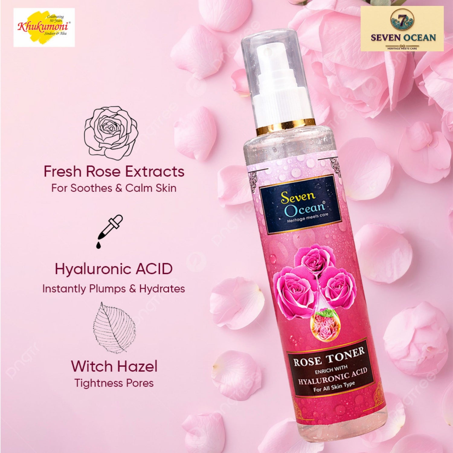Rose Toner - 100% Natural
