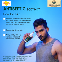Antiseptic Body Mist SKINOVA with Aloe Vera Extract