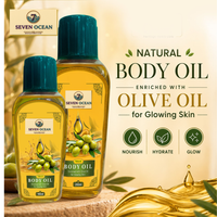 Natural Body Oil (Enriched with Olive Oil, Haldi, Neem and Other Natural Ingredients)- 200ml
