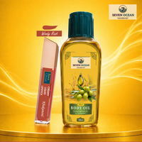 Woody Rust Lipstick + Natural Body Oil [100ml] Combo
