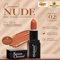 Khukumoni Seven Ocean Creamy Caramel Nude Bullet Lipstick - 02