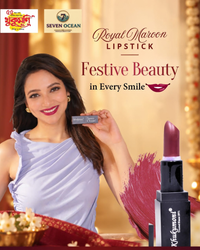 Khukumoni Seven Ocean Creamy Royal Maroon Bullet Lipstick - 01