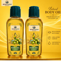 Natural Body Oil [100ml]- Pack Of 2Pcs- [Enriched with Olive Oil, Haldi, Neem and Other Natural Ingredients]