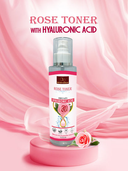 Seven Ocean Rose Toner - 100% Natural