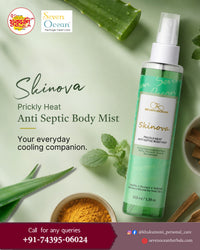 Antiseptic Body Mist SKINOVA with Aloe Vera Extract