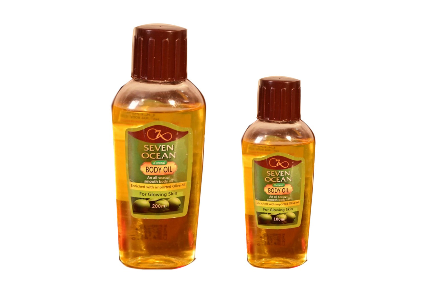 Natural Body Oil [Enriched with Olive Oil, Haldi, Neem and Other Natural Ingredients] - [200ml]+ [100ml] Combo