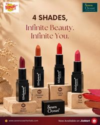 Khukumoni Seven Ocean Creamy Royal Maroon Lipstick - 01