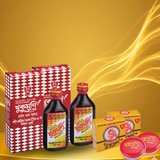 Khukumoni Herbal Alta & Special Dust Sindoor Combo (2+2)