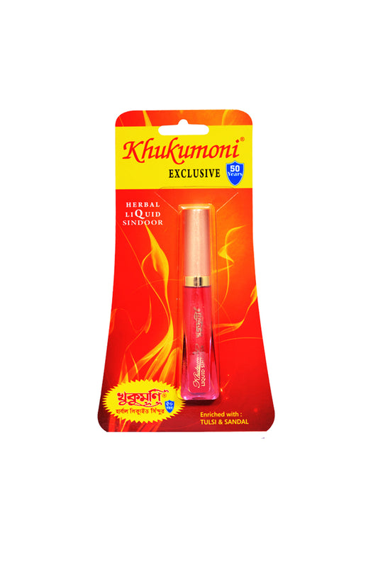 Khukumoni Exclusive Liquid Red Sindoor 1Pcs