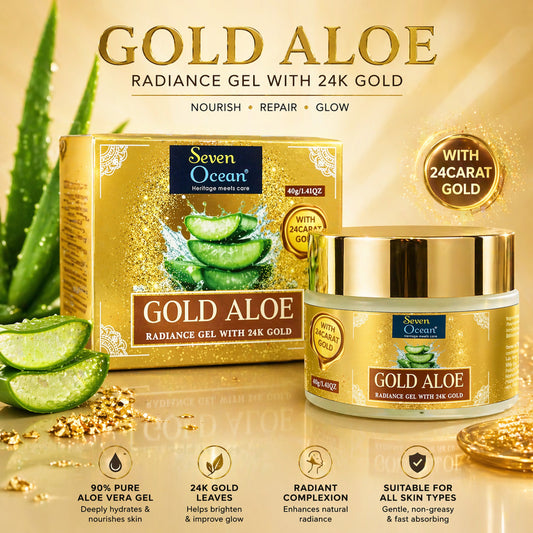 Seven Ocean Gold Aloe Vera Radiance Gel