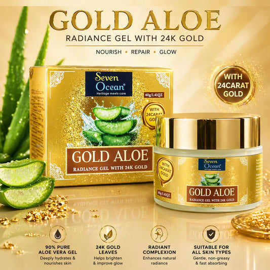 Seven Ocean Gold Aloe Vera Radiance Gel