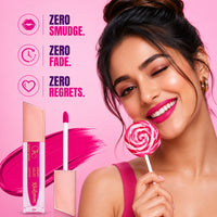 Creamy Liquid Lipstick - Hot Pink
