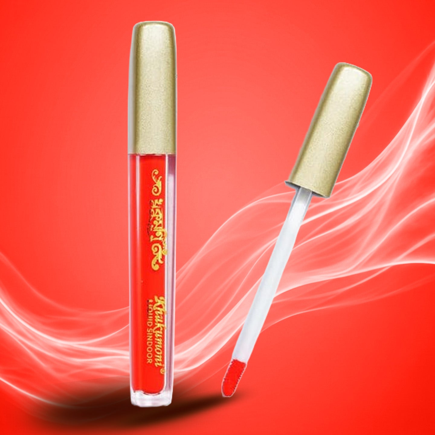 Khukumoni Premium Liquid Orange Sindoor